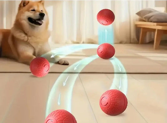 Inteligentna piłka dla psa – interaktywna, ładowana USB, odporna na gryzienie