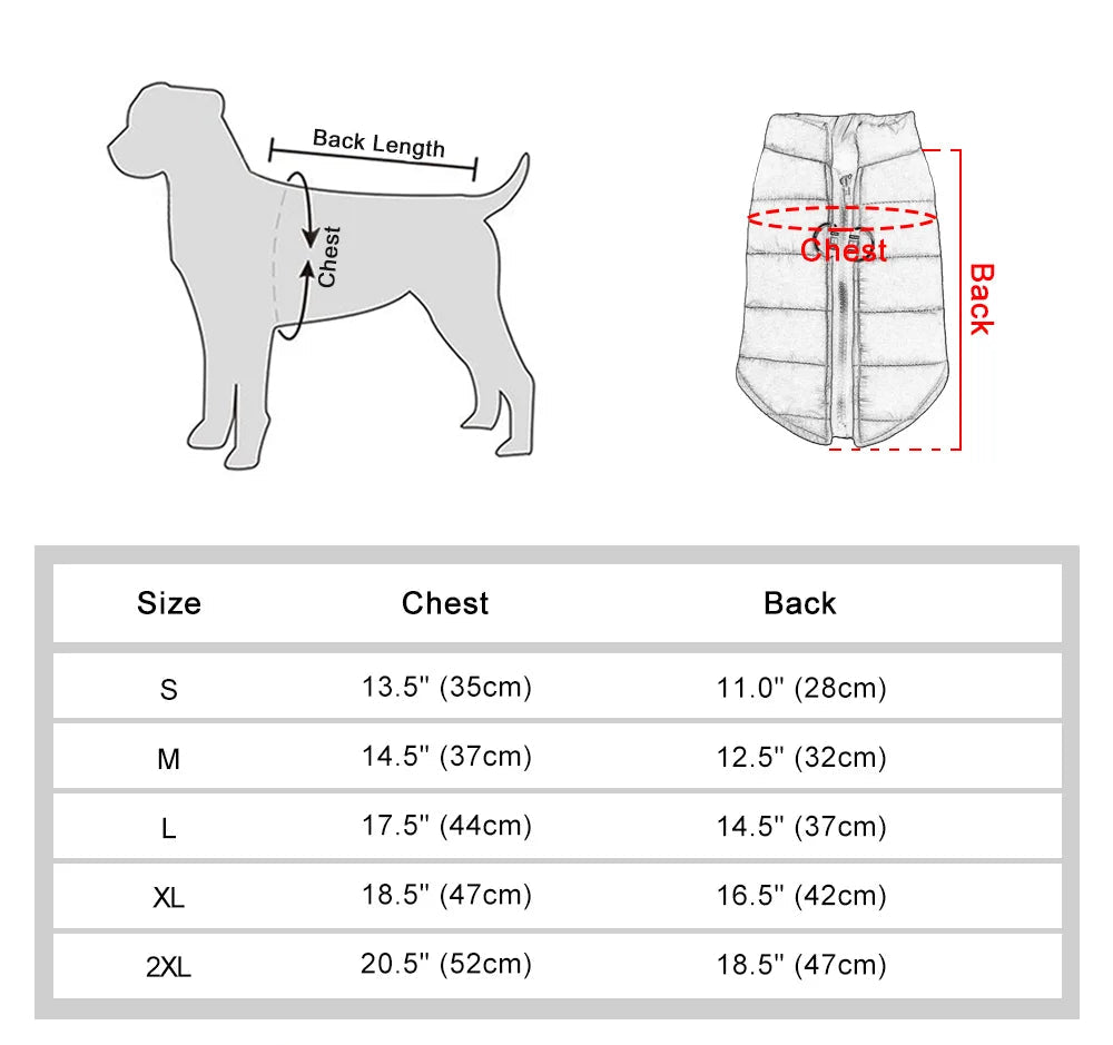 Ciepłe ubranko dla psa - płaszczyk marki Beirui