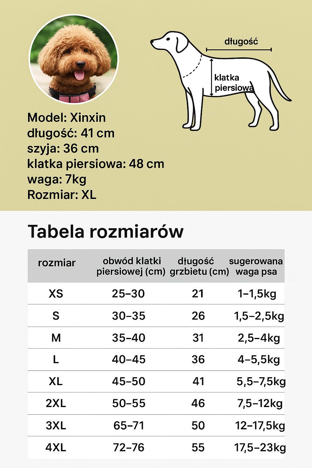 Płaszcz przeciwdeszczowy dla psa – wodoodporna kurtka z kapturem dla psów