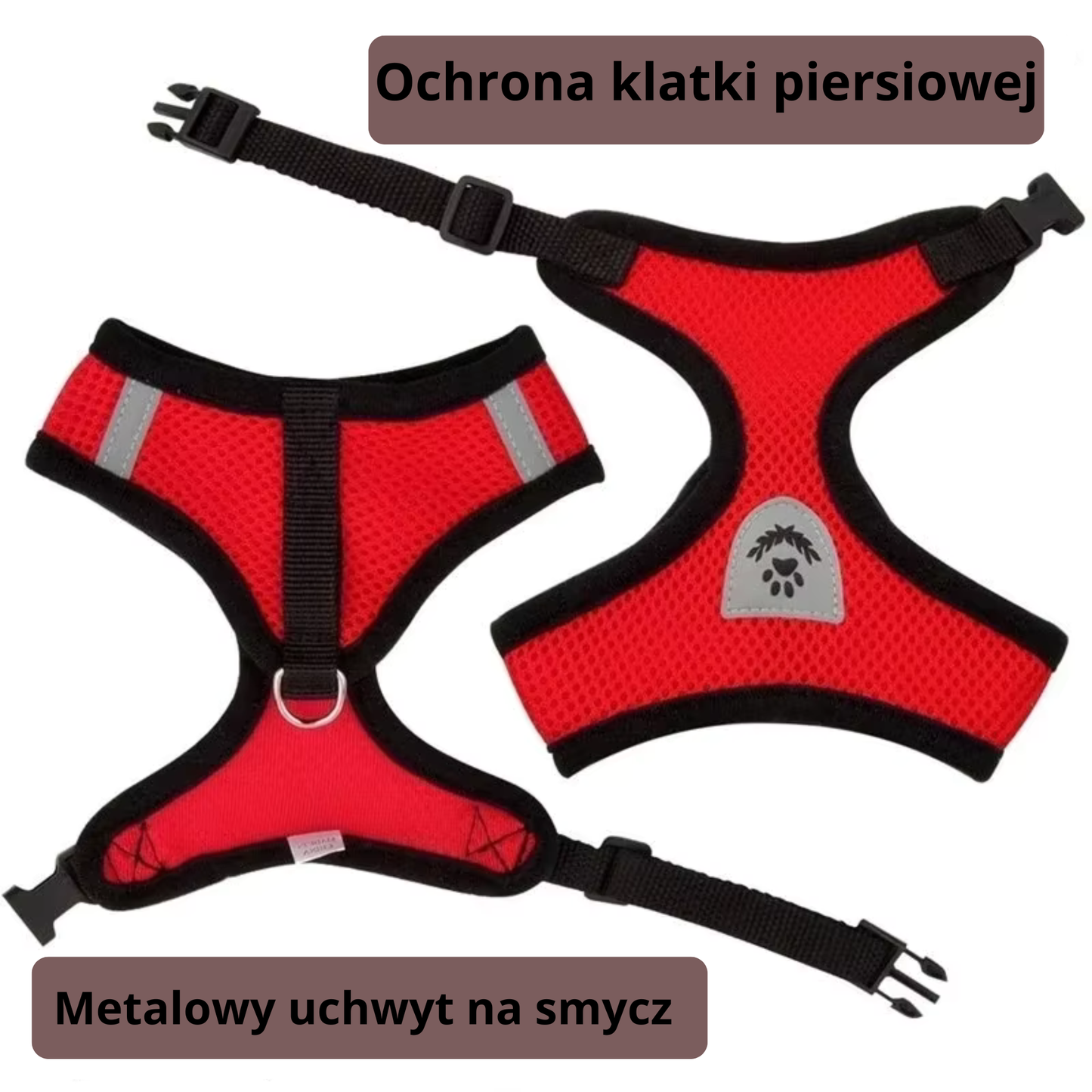 Regulowana Uprząż/Szelki dla Kota