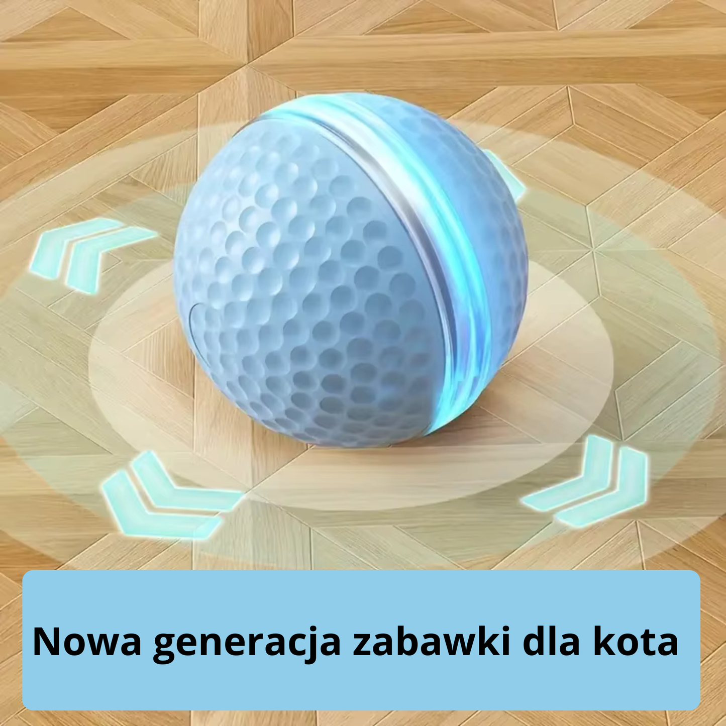 Inteligentna Interaktywna Piłka dla Kota – Automatyczna Zabawka