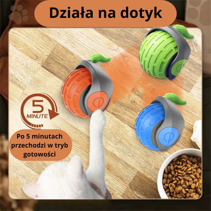 Inteligentna Interaktywna Piłka dla Kota – Automatyczna Zabawka