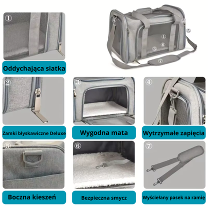 Składany Transporter dla Psów i Kotów