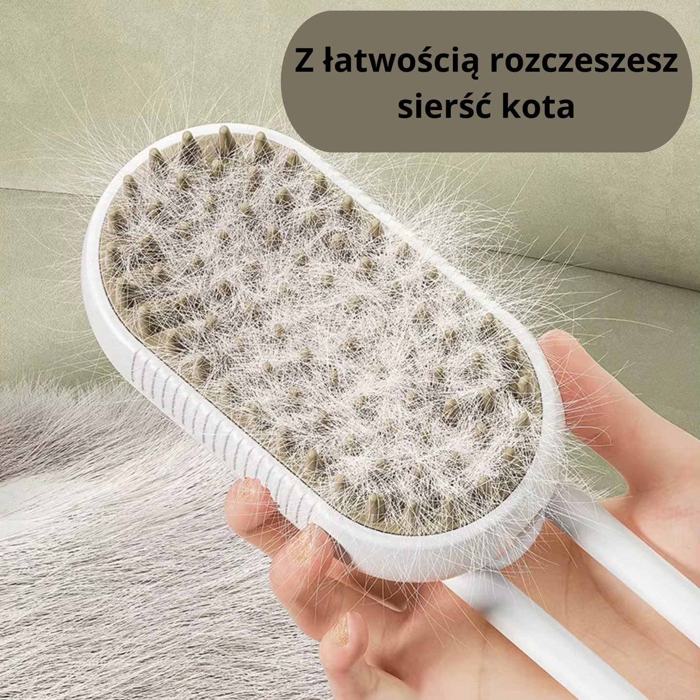 Elektryczna Szczotka Parowa dla Kota