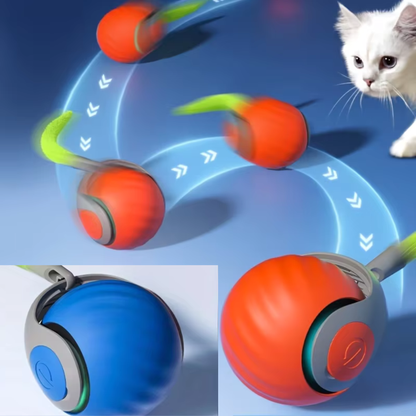 Inteligentna Interaktywna Piłka dla Kota – Automatyczna Zabawka
