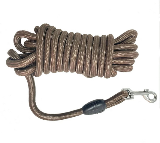 Długa smycz treningowa dla psa 5M / 15M – wytrzymała smycz nylonowa dla psów