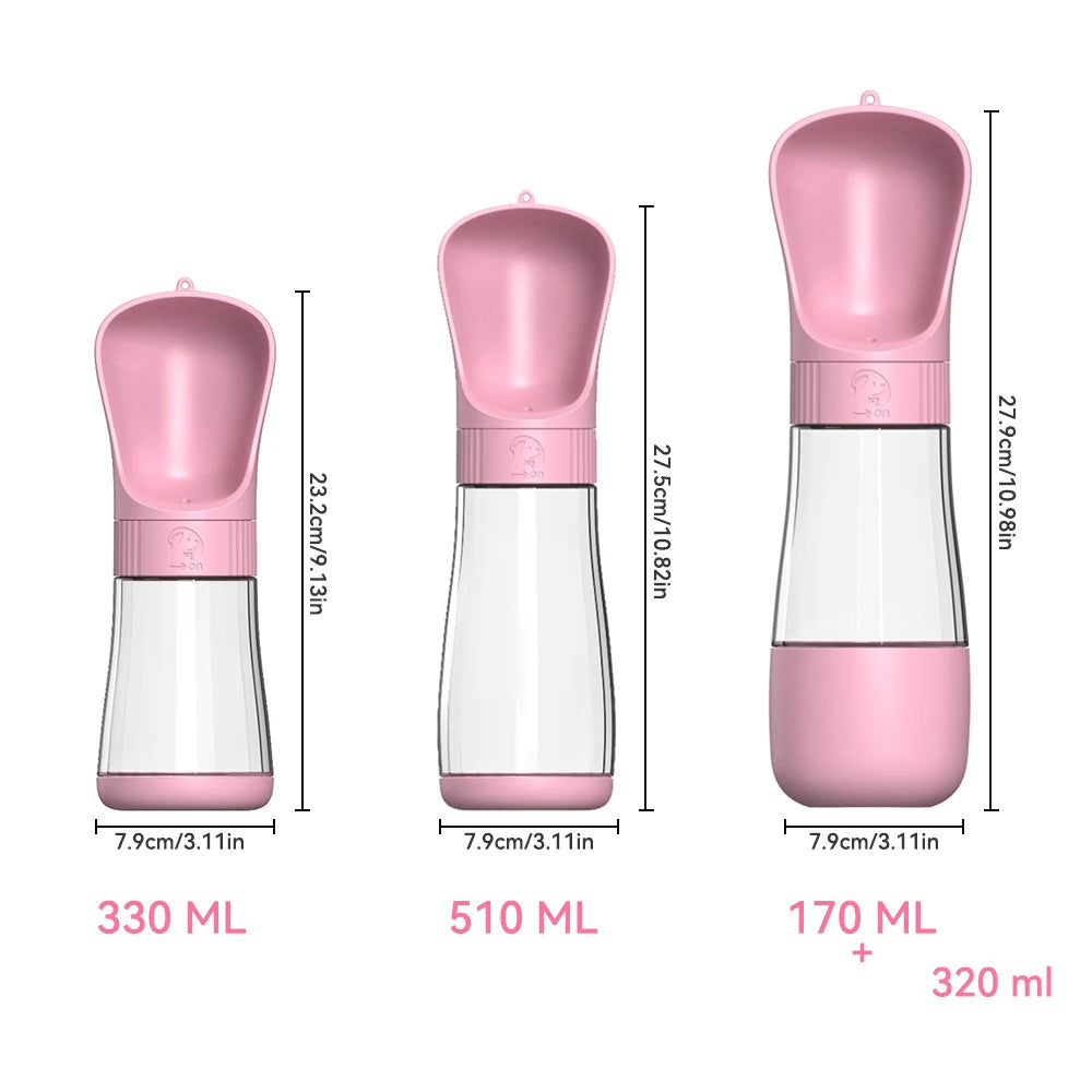 Przenośna Butelka na Wodę dla Psów