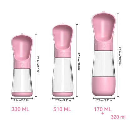 Przenośna Butelka na Wodę dla Psów