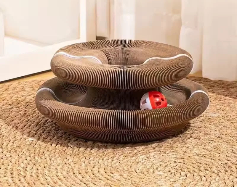 Organiczny drapak dla Kota z Tektury Falistej