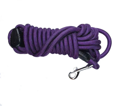 Długa smycz treningowa dla psa 5M / 15M – wytrzymała smycz nylonowa dla psów
