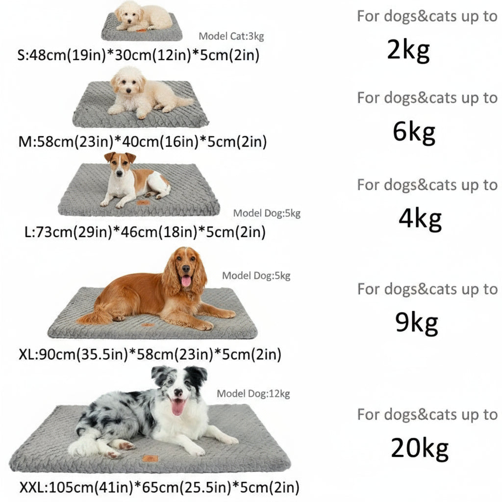 Ortopedyczne legowisko dla psa z pianką memory