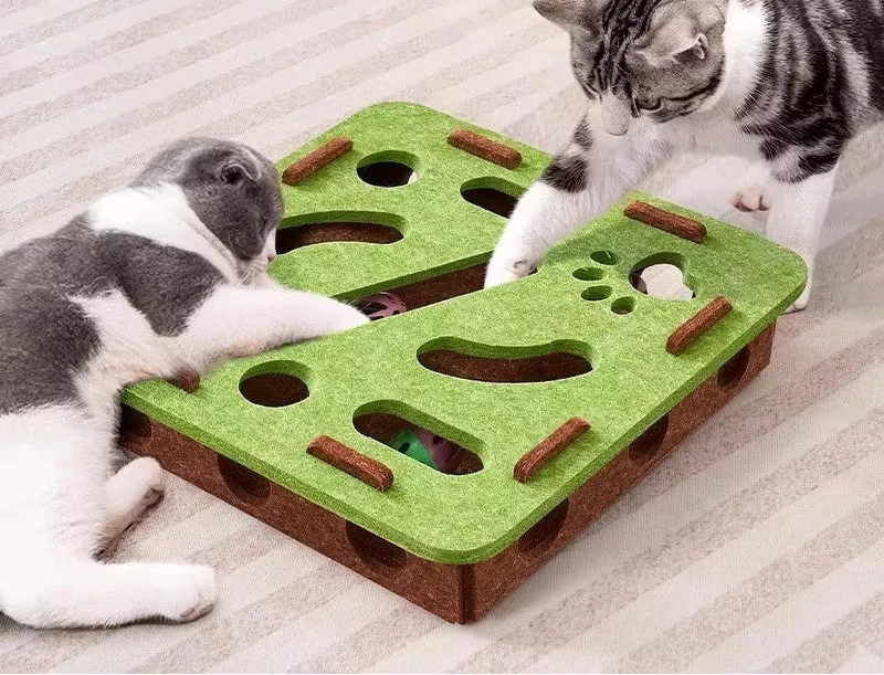 Filcowa Interaktywna Zabawka dla Kota