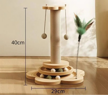 Drapak Gramofon dla Kota