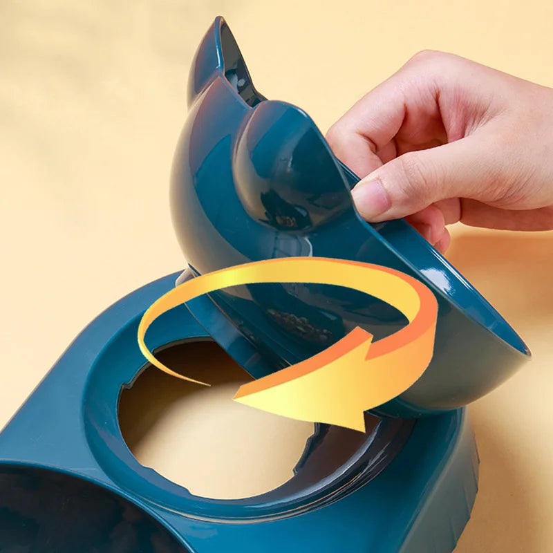 Automatyczny Karmnik dla Kota z Podwójną Miską i Dozownikiem Wody